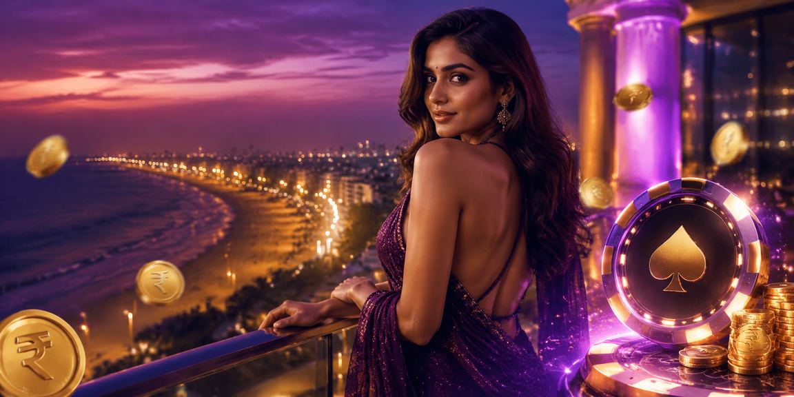 Live casino dealer facilitating gaming session in India